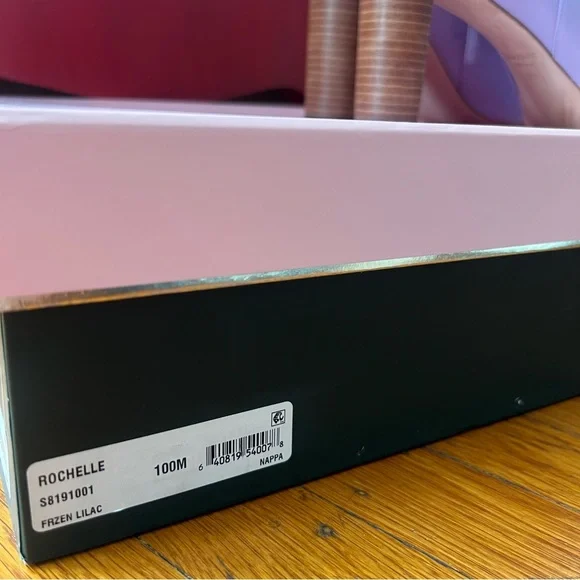 Kate Spade Rochelle frozen lilac purple tall leather boots 10 EUC - Picture 6 of 11